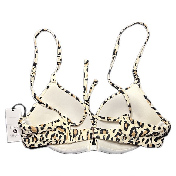 Target Brand Shade & Shore Leopard Bikini Top - Picture 2 of 3